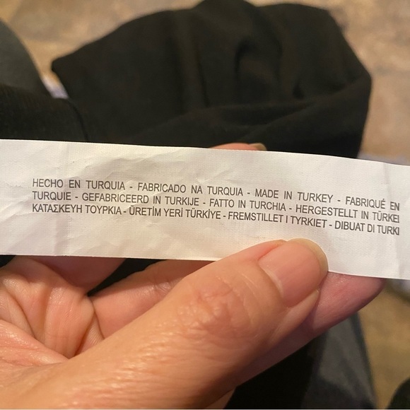 ZARA Women Black Flared Bell Bottom Stretchy Pants Size Small - Picture 7 of 9